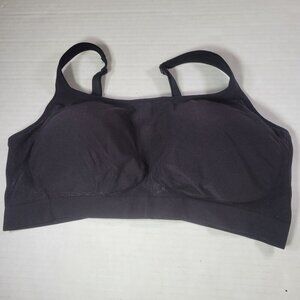 Truekind Black Everyday Comfort Straps Wireless Shaping Bra #10024 Size 2X